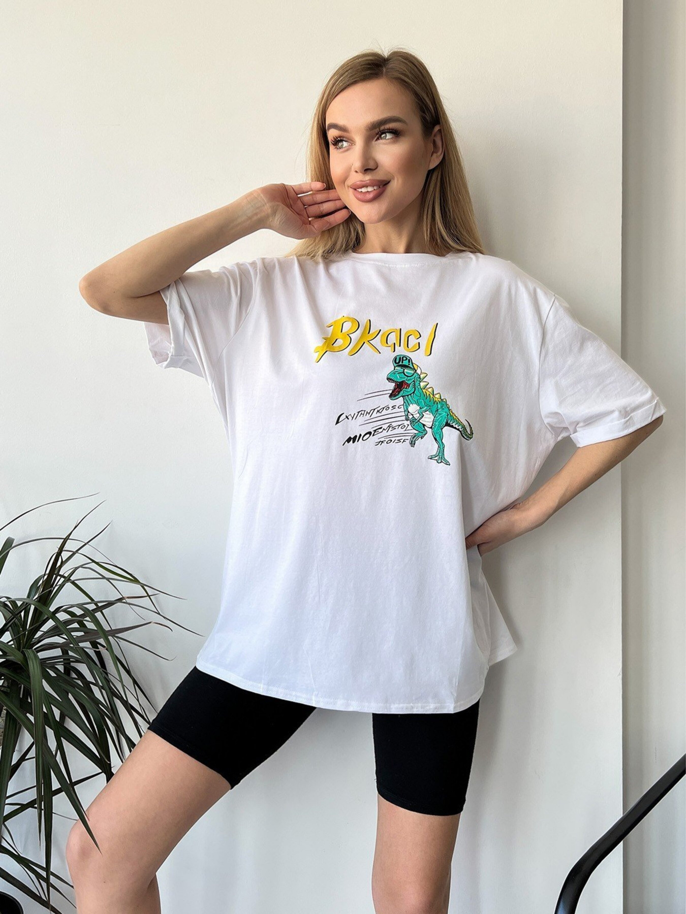 Футболка ISSA Plus модель WN20-444_white Фото