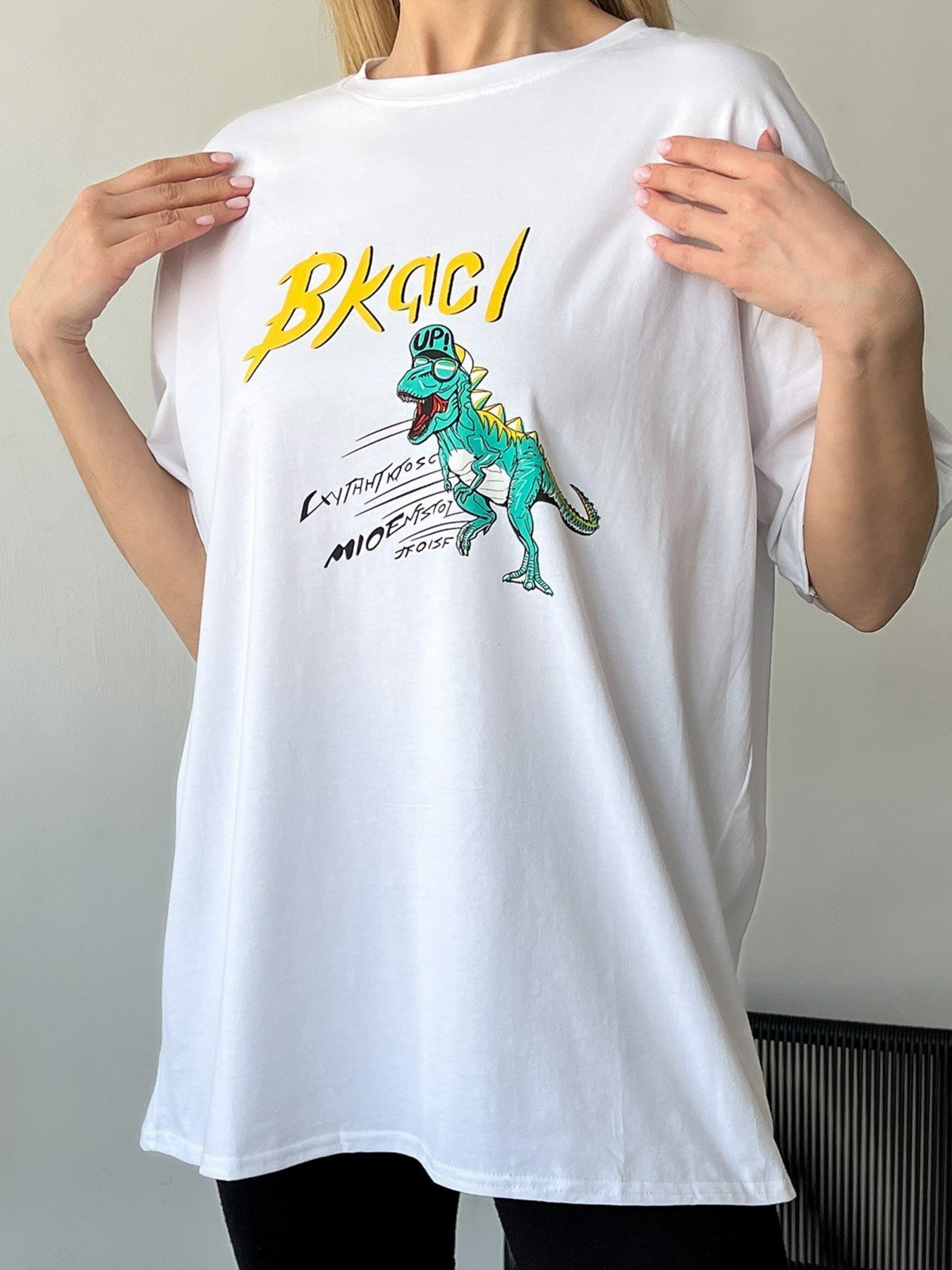 Футболка ISSA Plus модель WN20-444_white Фото