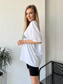 Футболка ISSA Plus модель WN20-444_white Фото