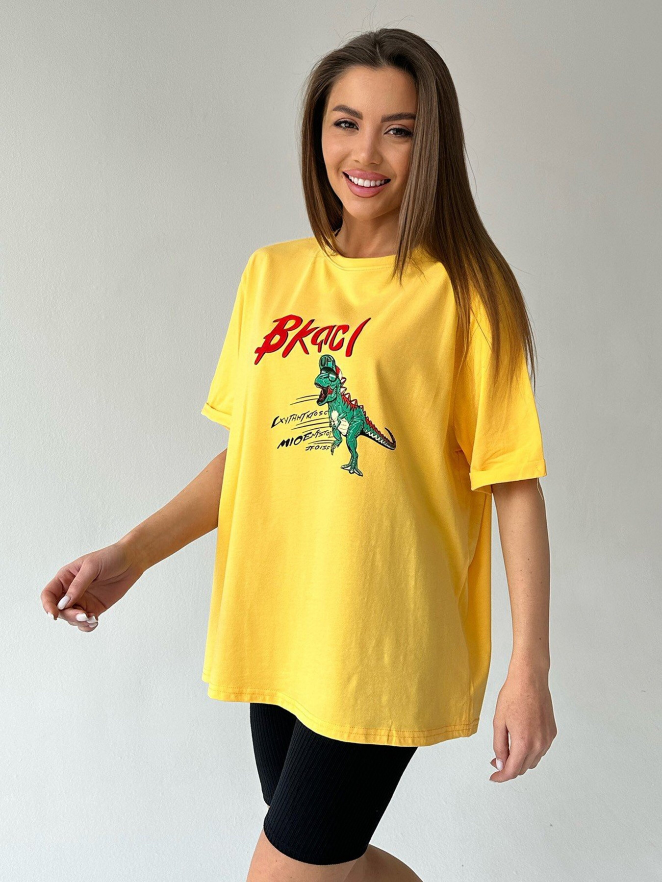 Футболка ISSA Plus модель WN20-444_yellow Фото