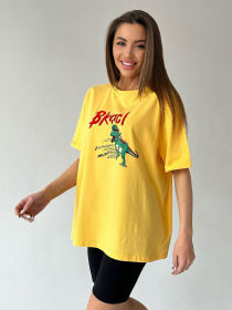 Футболка ISSA Plus модель WN20-444_yellow Фото