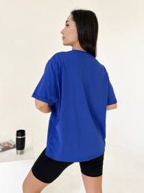 Футболка ISSA Plus модель WN20-444_blue Фото