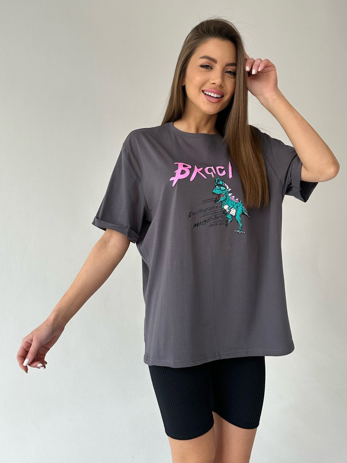 Футболки и поло ISSA Plus модель WN20-444_darkgray Фото