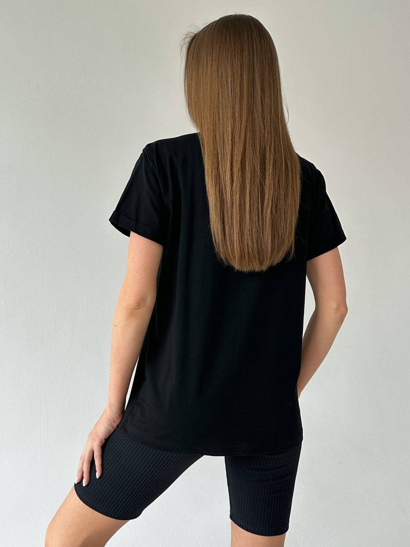 Футболка ISSA Plus модель WN20-444_black Фото