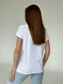 Футболка ISSA Plus модель WN20-445_white Фото