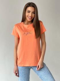 Футболка ISSA Plus модель WN20-445_coral Фото