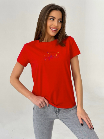 Футболка ISSA Plus модель WN20-445_red - фото