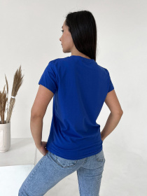 Футболка ISSA Plus модель WN20-445_blue Фото