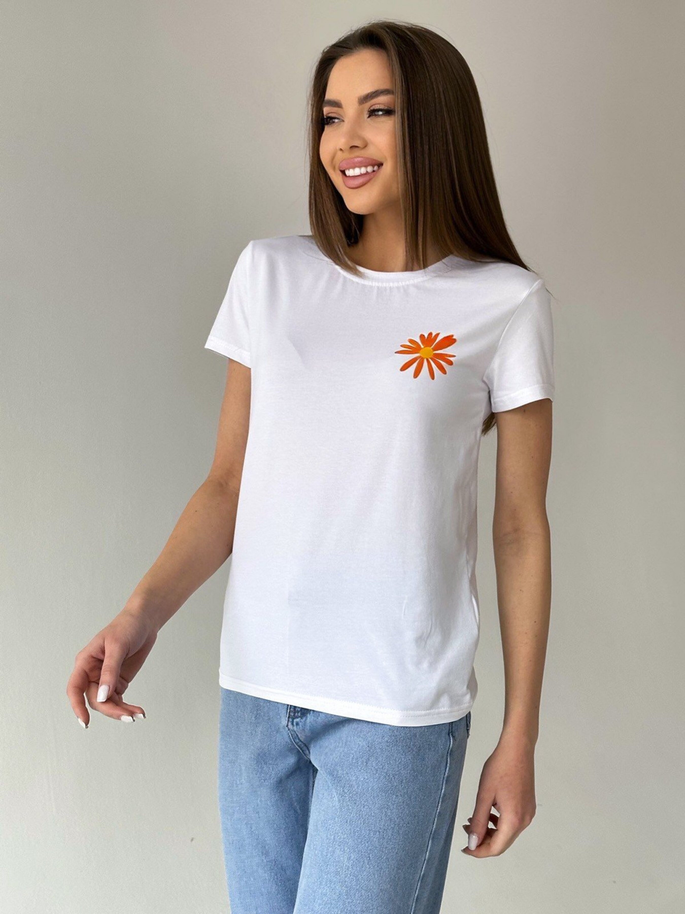 Футболка ISSA Plus модель WN20-446_white Фото