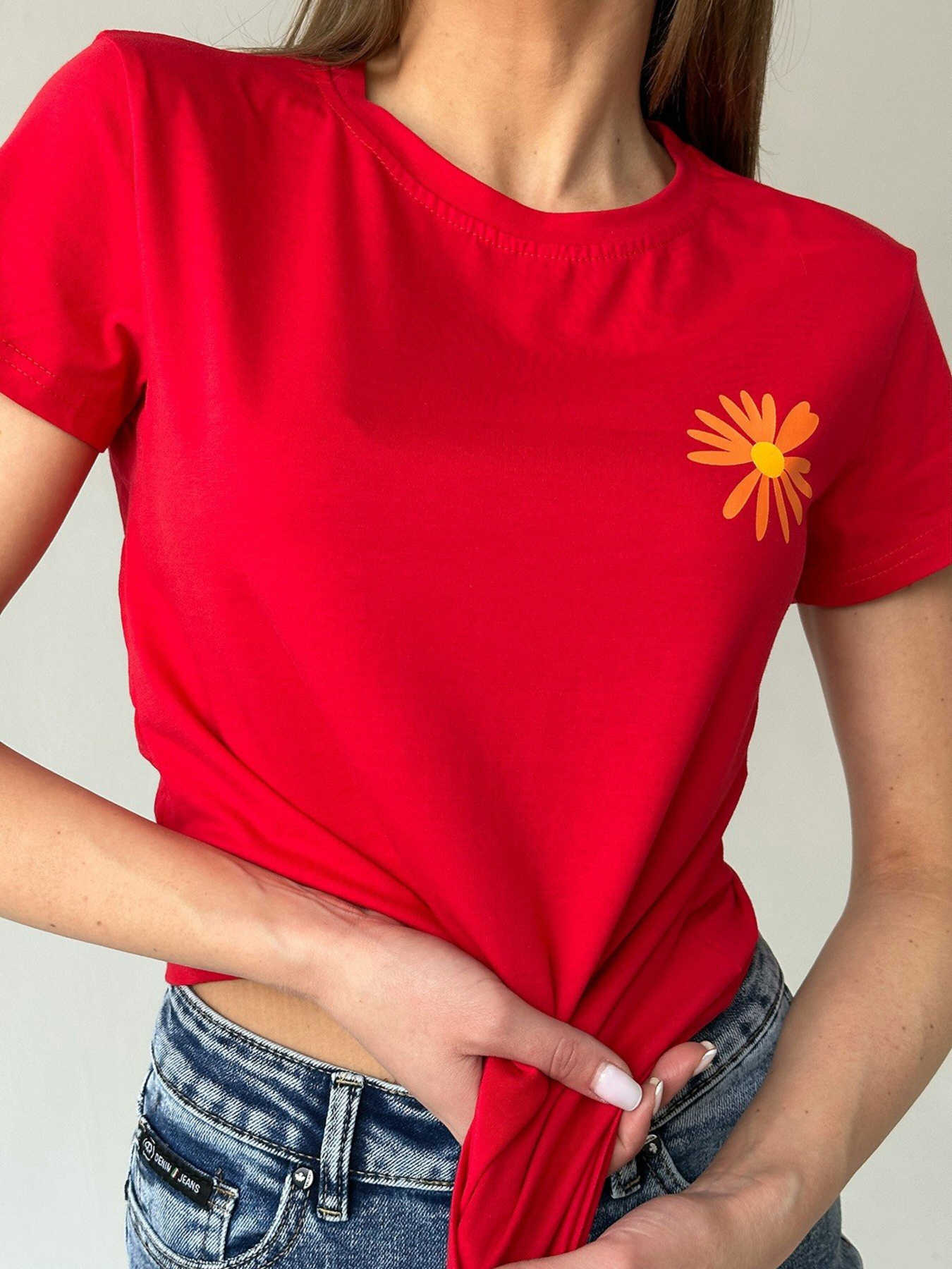 Футболка ISSA Plus модель WN20-446_red Фото