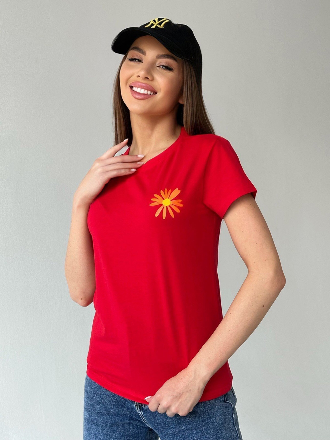 Футболка ISSA Plus модель WN20-446_red Фото