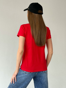 Футболка ISSA Plus модель WN20-446_red Фото