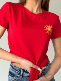 Футболка ISSA Plus модель WN20-446_red Фото