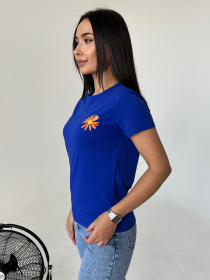 Футболка ISSA Plus модель WN20-446_blue Фото