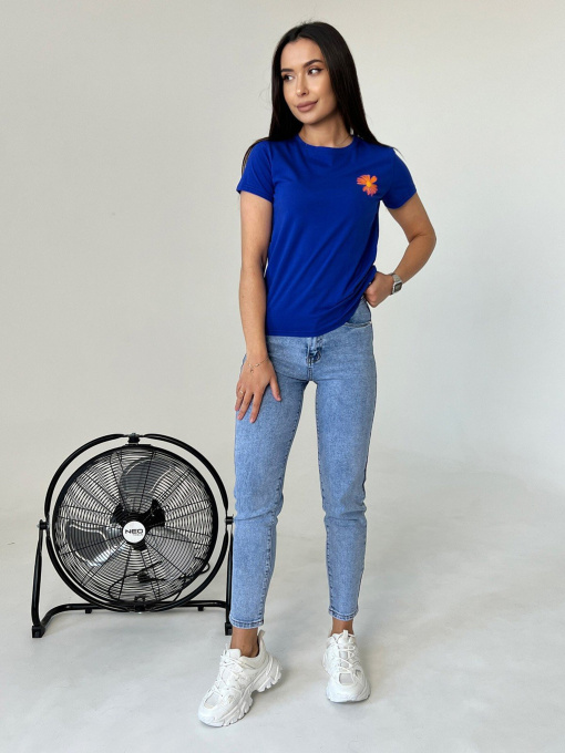 Футболка ISSA Plus модель WN20-446_blue Фото