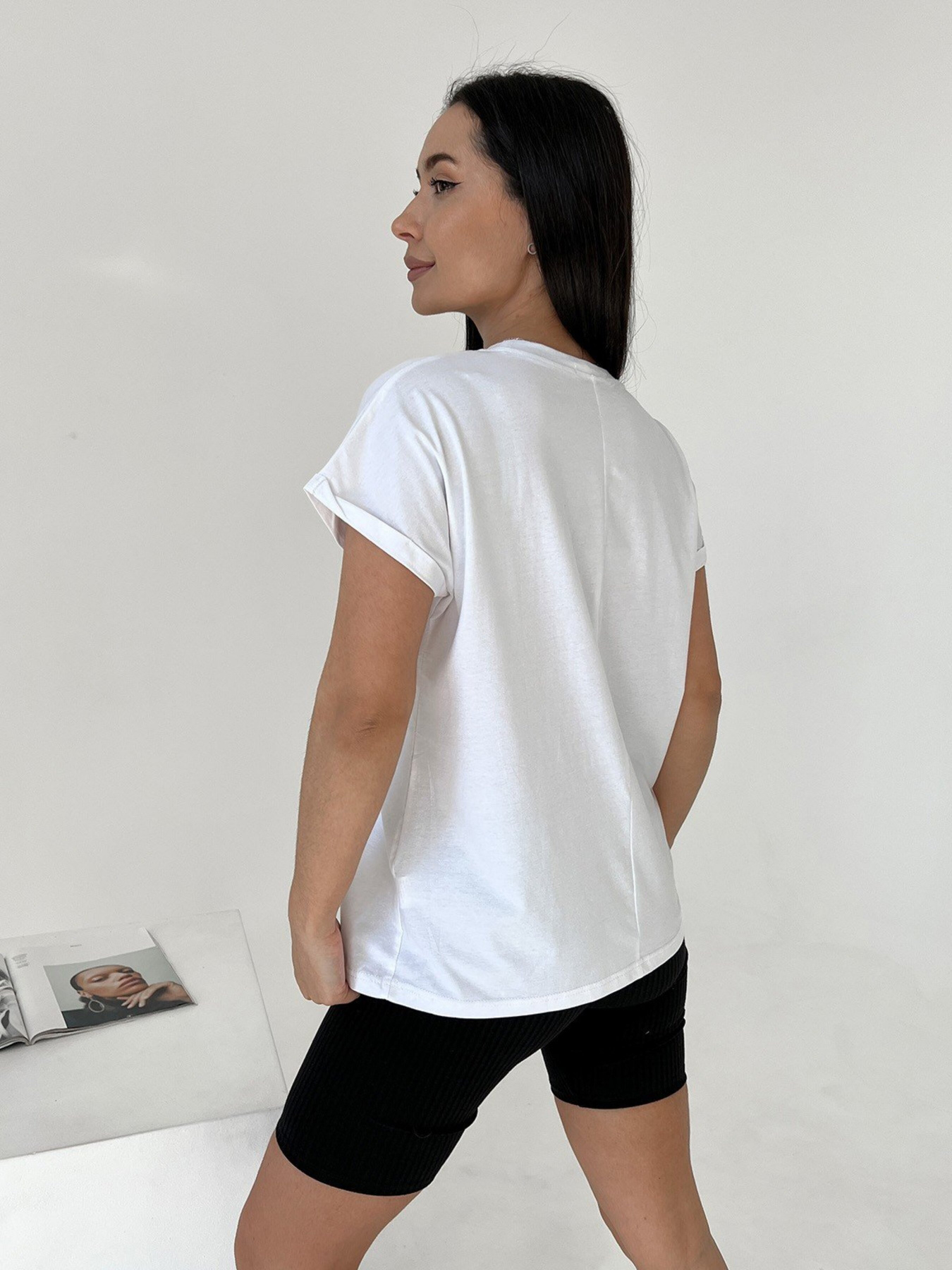 Футболка ISSA Plus модель WN20-447_white Фото