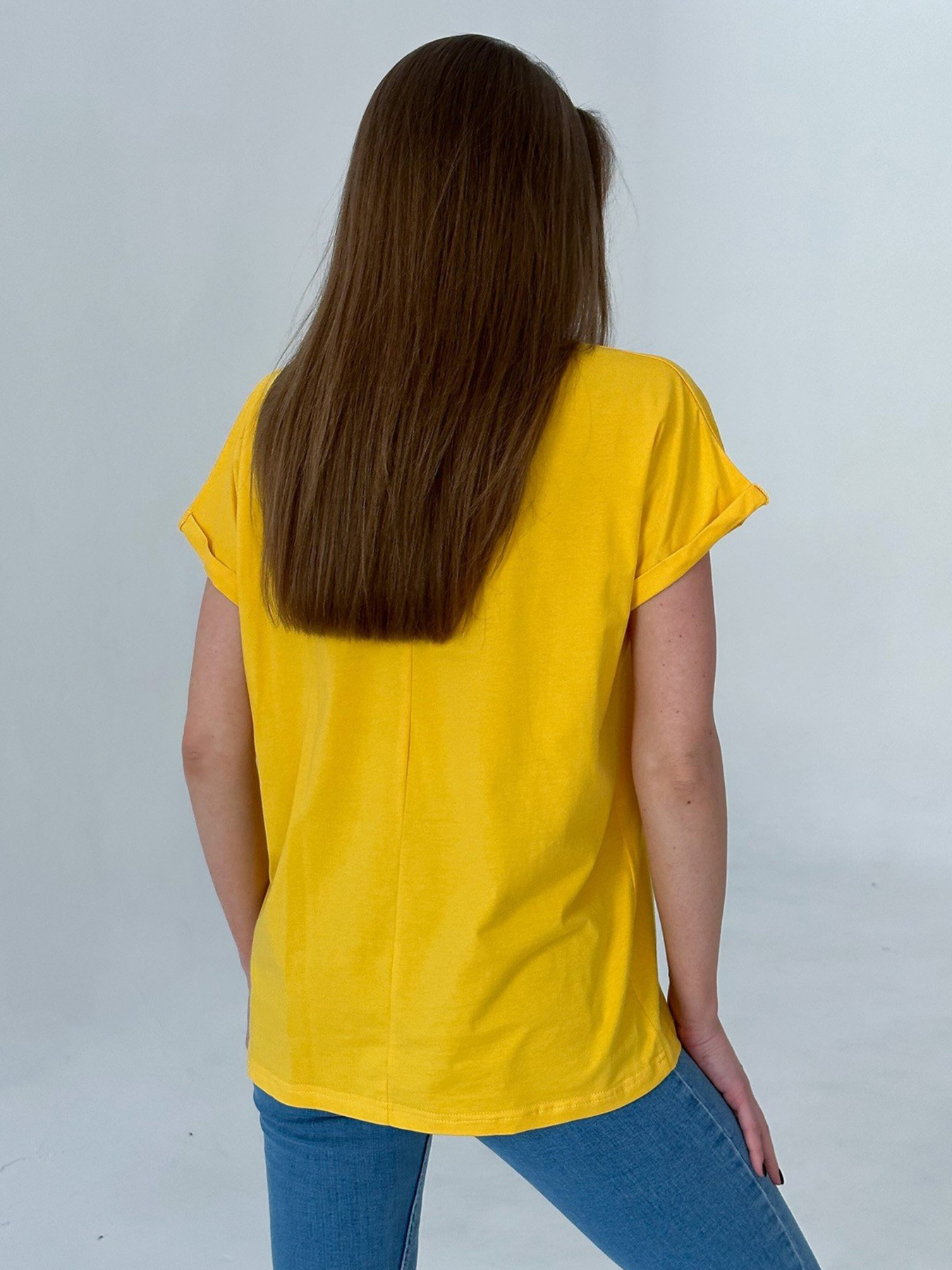 Футболка ISSA Plus модель WN20-447_yellow Фото
