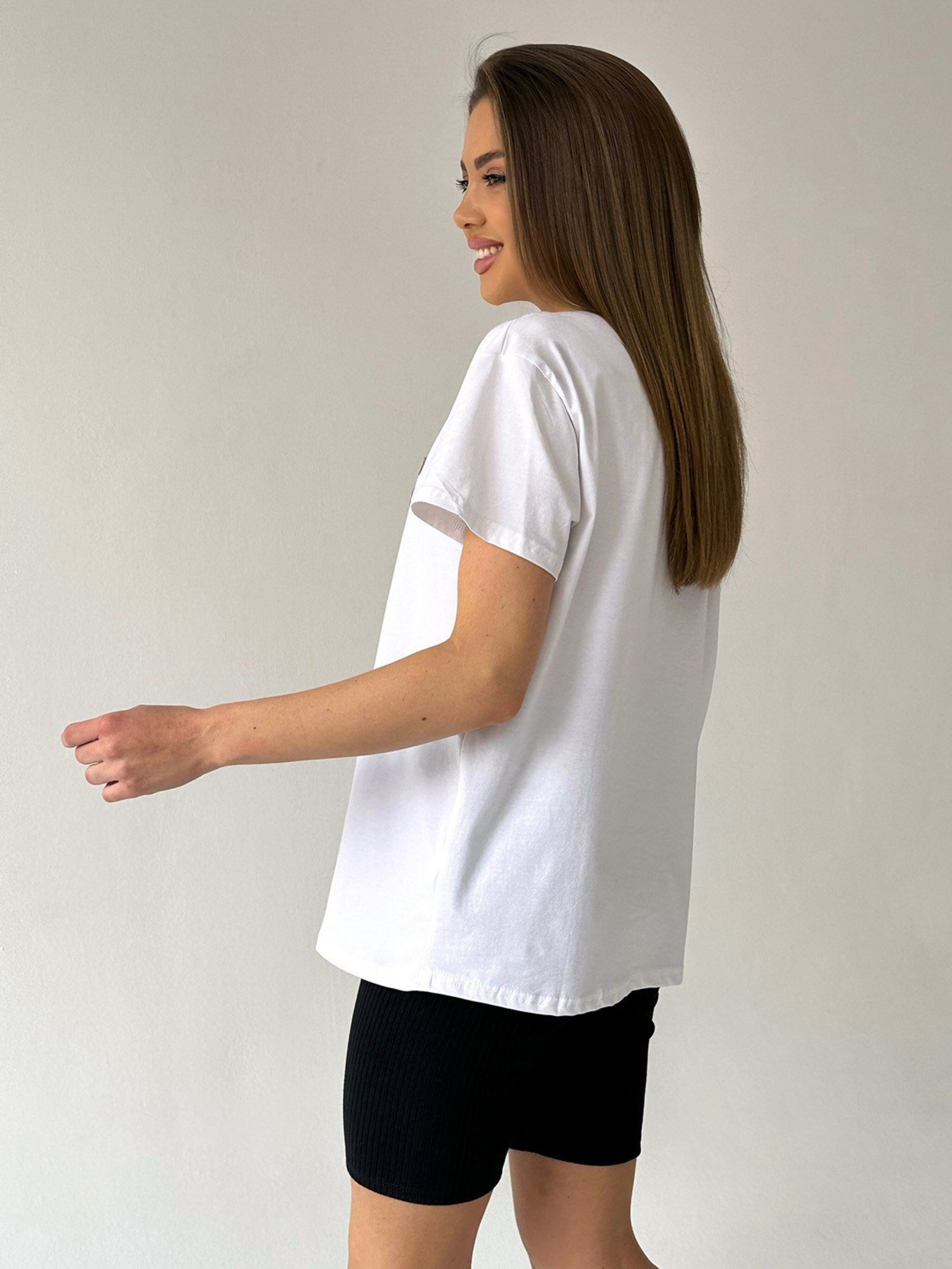 Футболка ISSA Plus модель WN20-448_white Фото