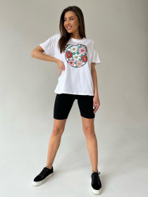 Футболка ISSA Plus модель WN20-448_white Фото