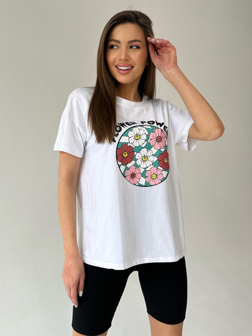 Футболка ISSA Plus модель WN20-448_white Фото