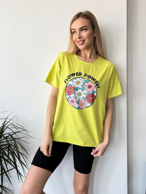 Футболка ISSA Plus модель WN20-448_lightgreen Фото