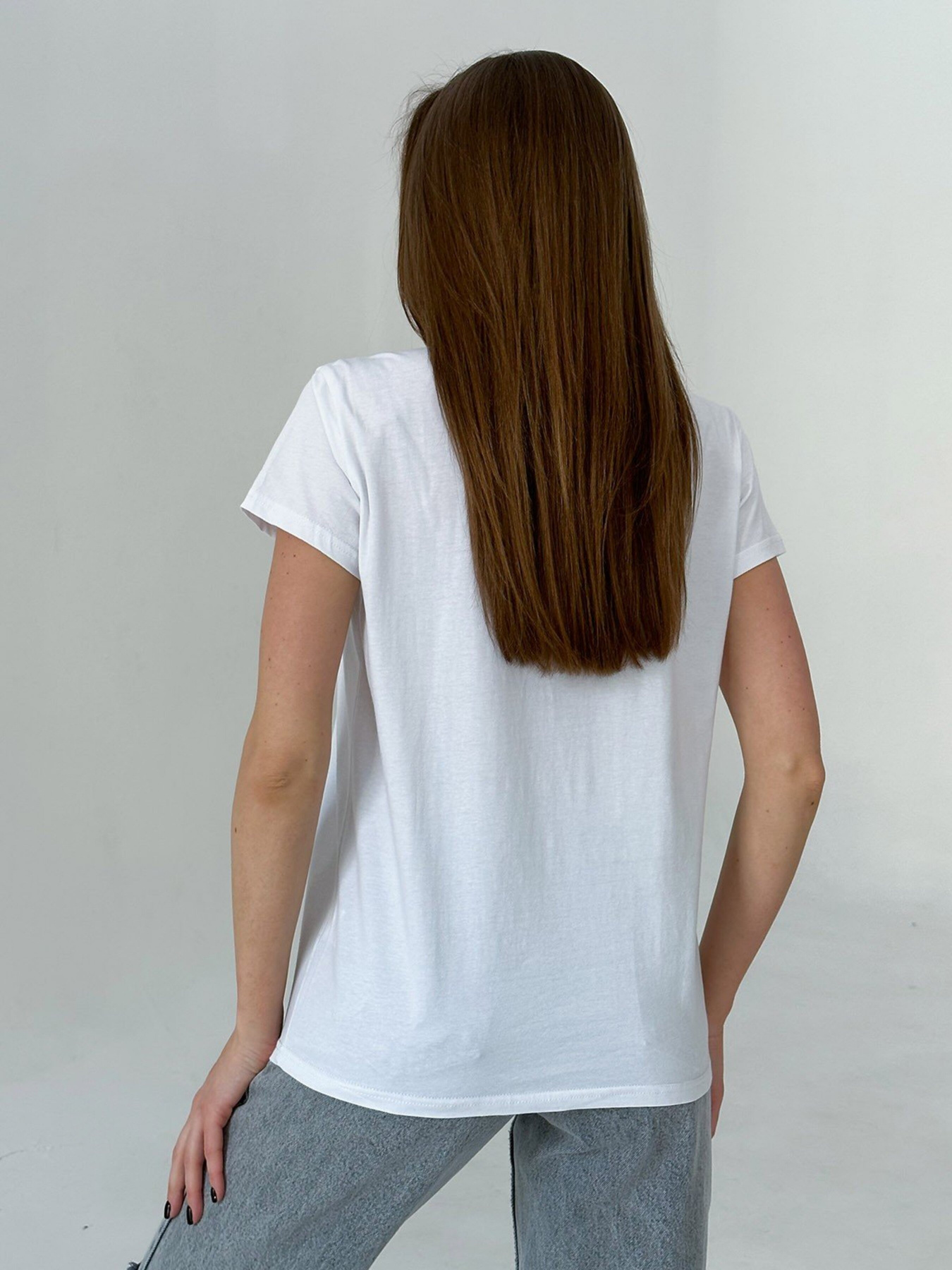 Футболка ISSA Plus модель WN20-449_white Фото