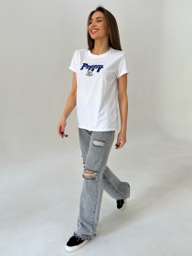 Футболка ISSA Plus модель WN20-449_white Фото