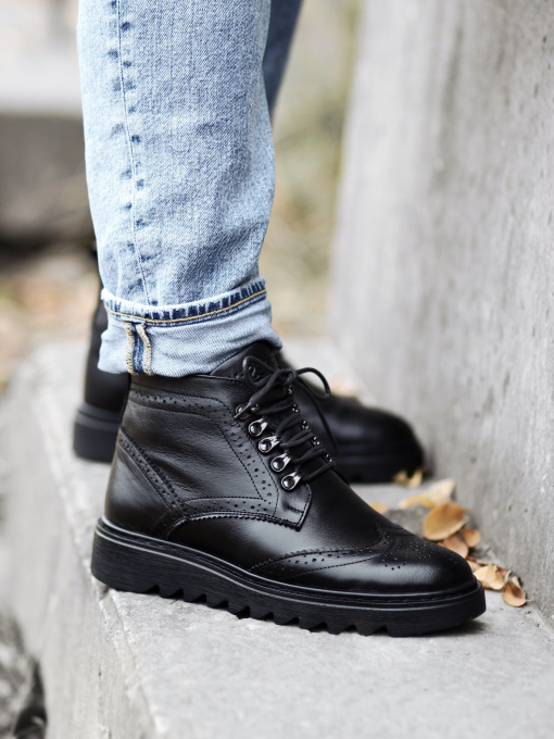 Ботинки Legessy модель CHESTER_PM_BLACK_B Фото