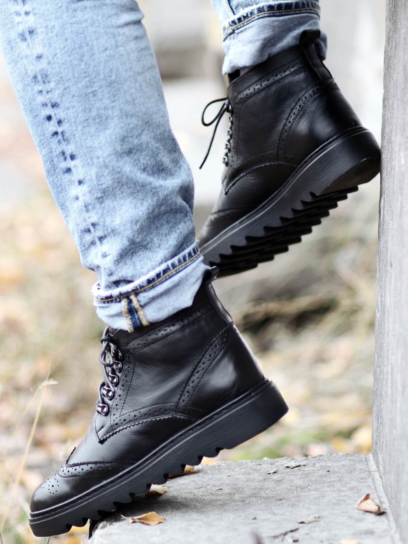 Ботинки Legessy модель CHESTER_PM_BLACK_B Фото