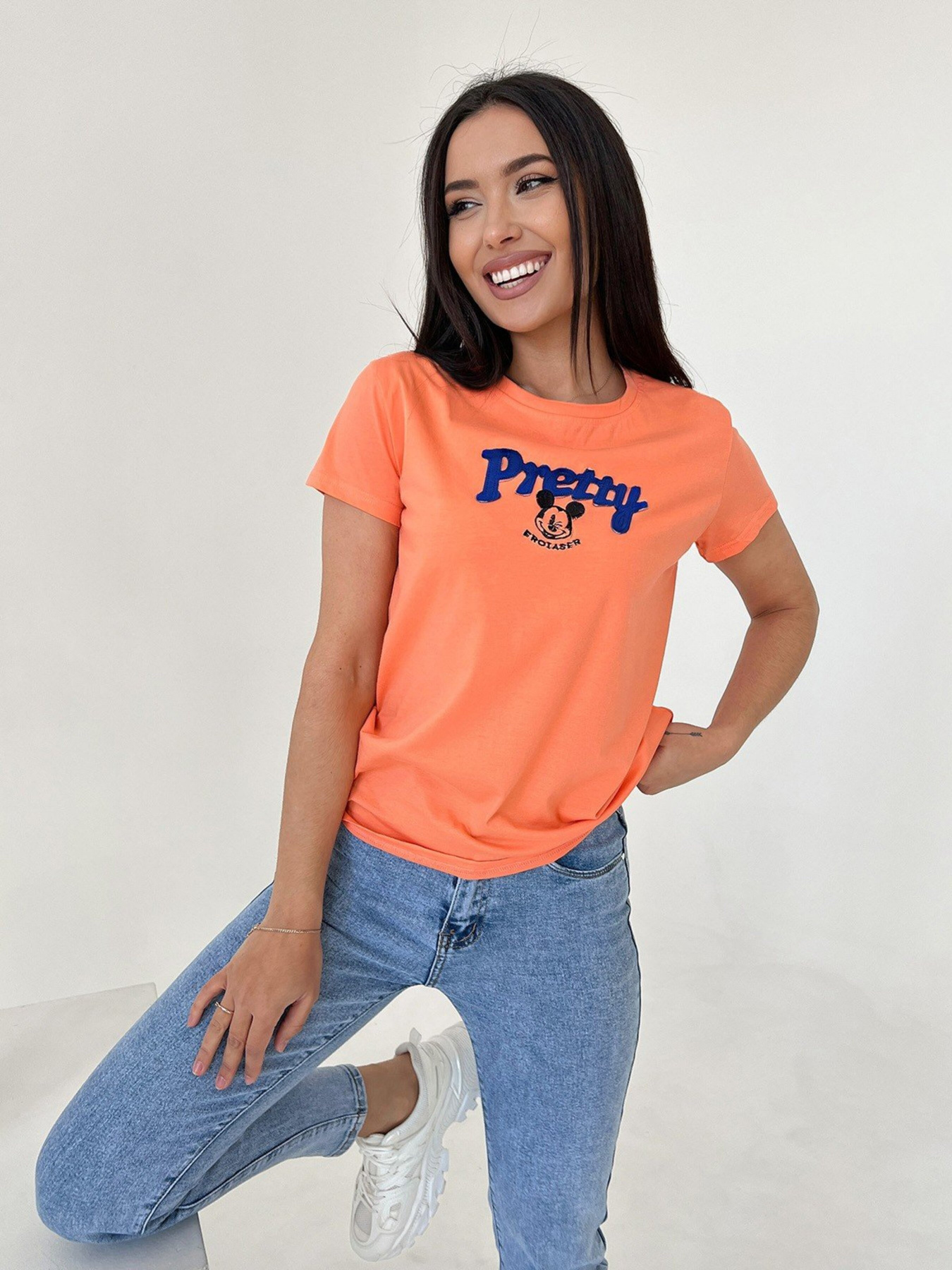 Футболки и поло ISSA Plus модель WN20-449_coral Фото