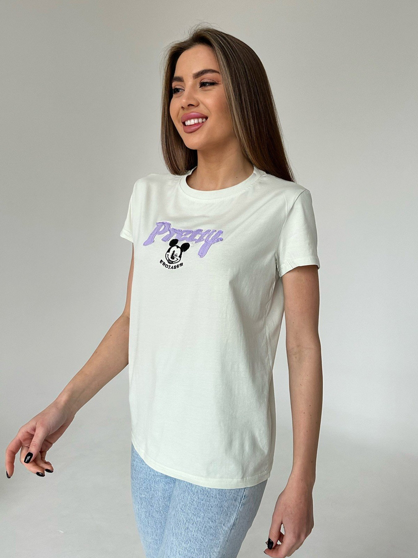 Футболка ISSA Plus модель WN20-449_mint Фото