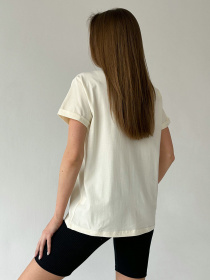 Футболка ISSA Plus модель WN20-450_beige Фото