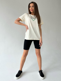 Футболка ISSA Plus модель WN20-450_beige Фото