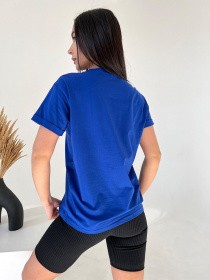 Футболка ISSA Plus модель WN20-450_blue Фото
