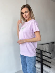 Футболка ISSA Plus модель WN20-450_lilac Фото