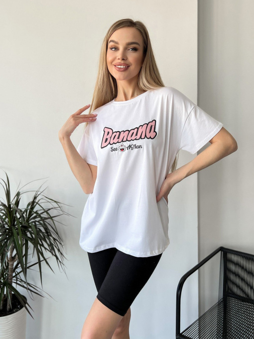 Футболка ISSA Plus модель WN20-451_white Фото