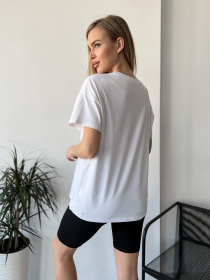 Футболка ISSA Plus модель WN20-451_white Фото