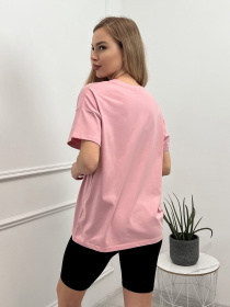 Футболка ISSA Plus модель WN20-451_pink Фото
