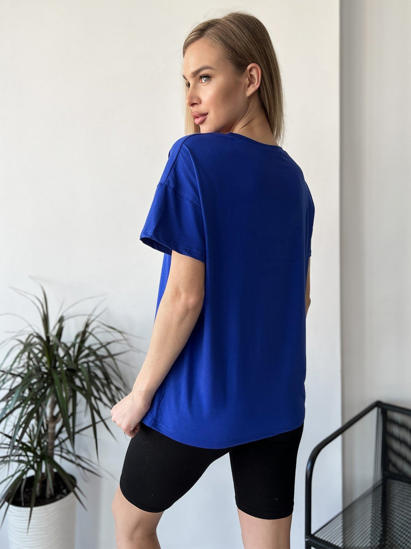 Футболка ISSA Plus модель WN20-451_blue Фото