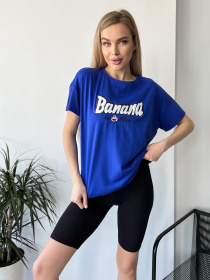 Футболка ISSA Plus модель WN20-451_blue Фото