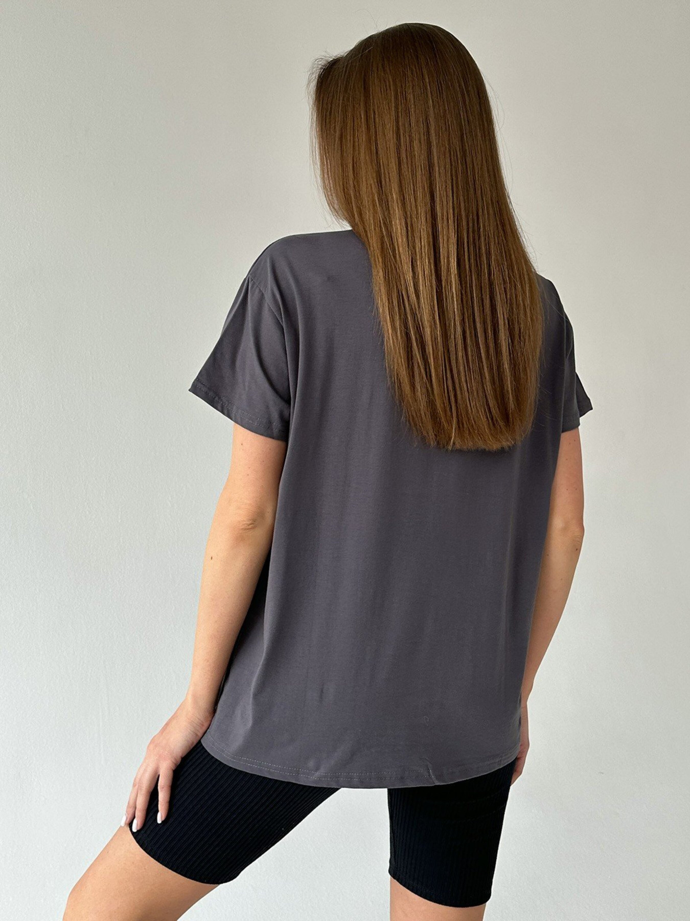 Футболка ISSA Plus модель WN20-451_darkgray Фото