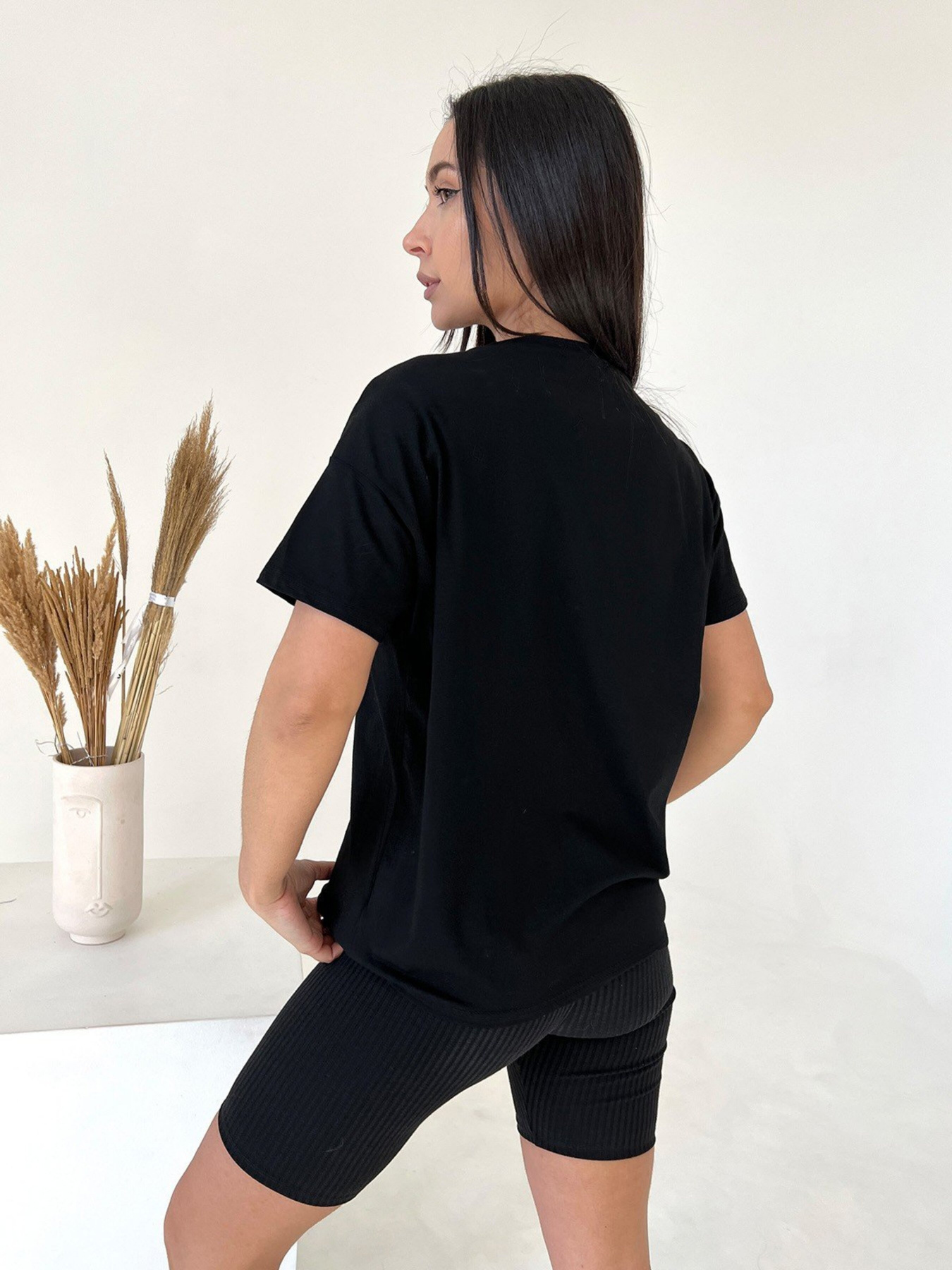 Футболка ISSA Plus модель WN20-451_black Фото