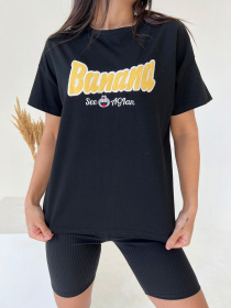 Футболка ISSA Plus модель WN20-451_black Фото