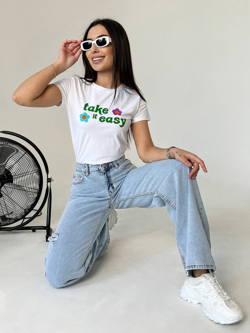 Футболка ISSA Plus модель WN20-452_white Фото