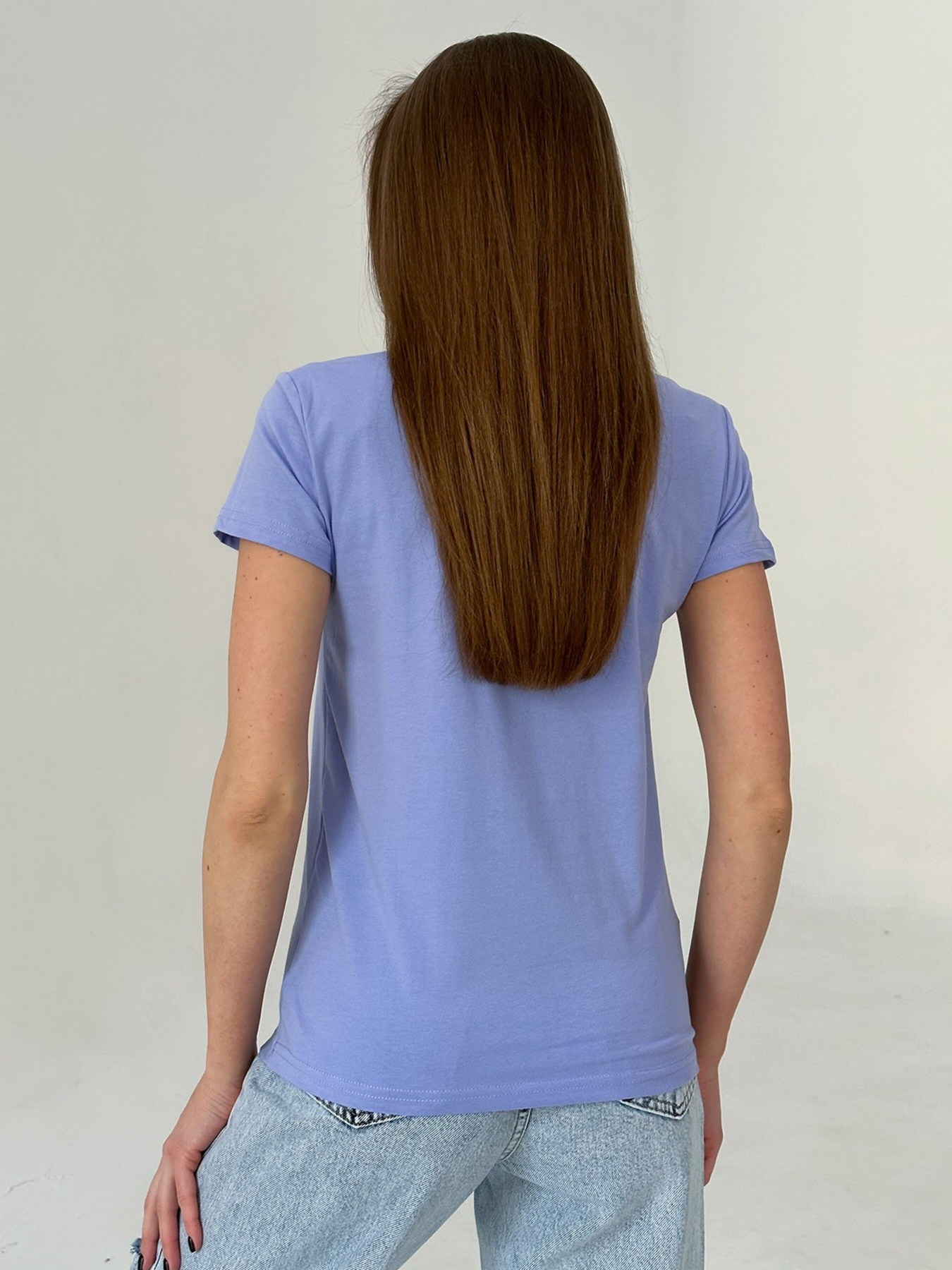 Футболка ISSA Plus модель WN20-452_blue Фото