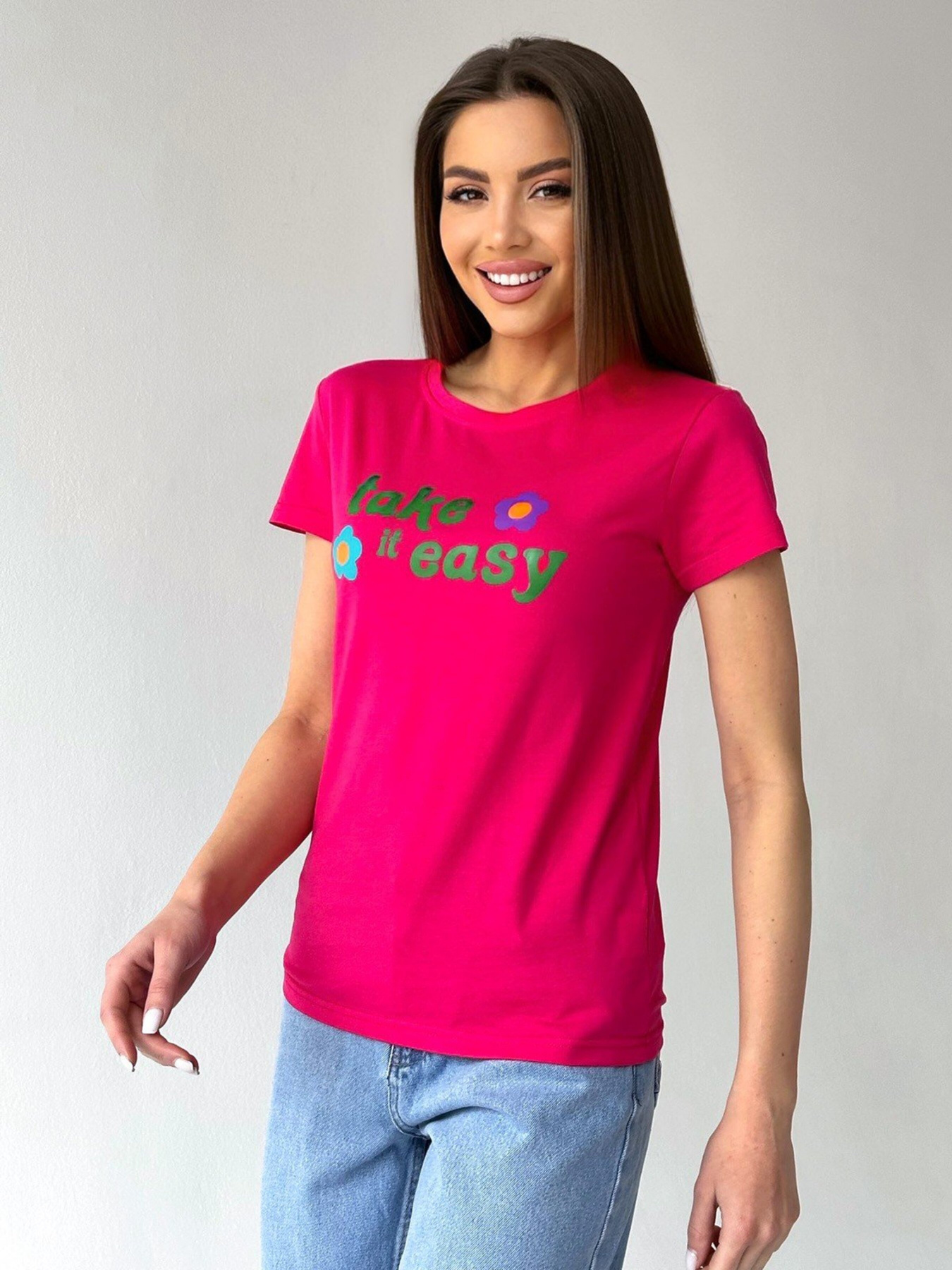 Футболка ISSA Plus модель WN20-452_crimson Фото