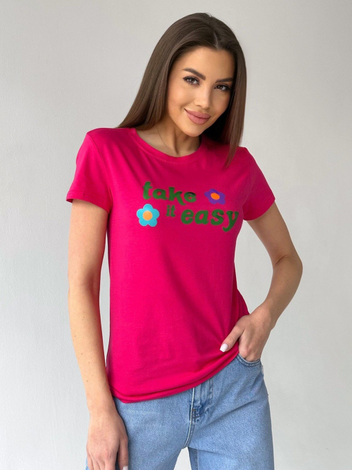 Футболка ISSA Plus модель WN20-452_crimson Фото