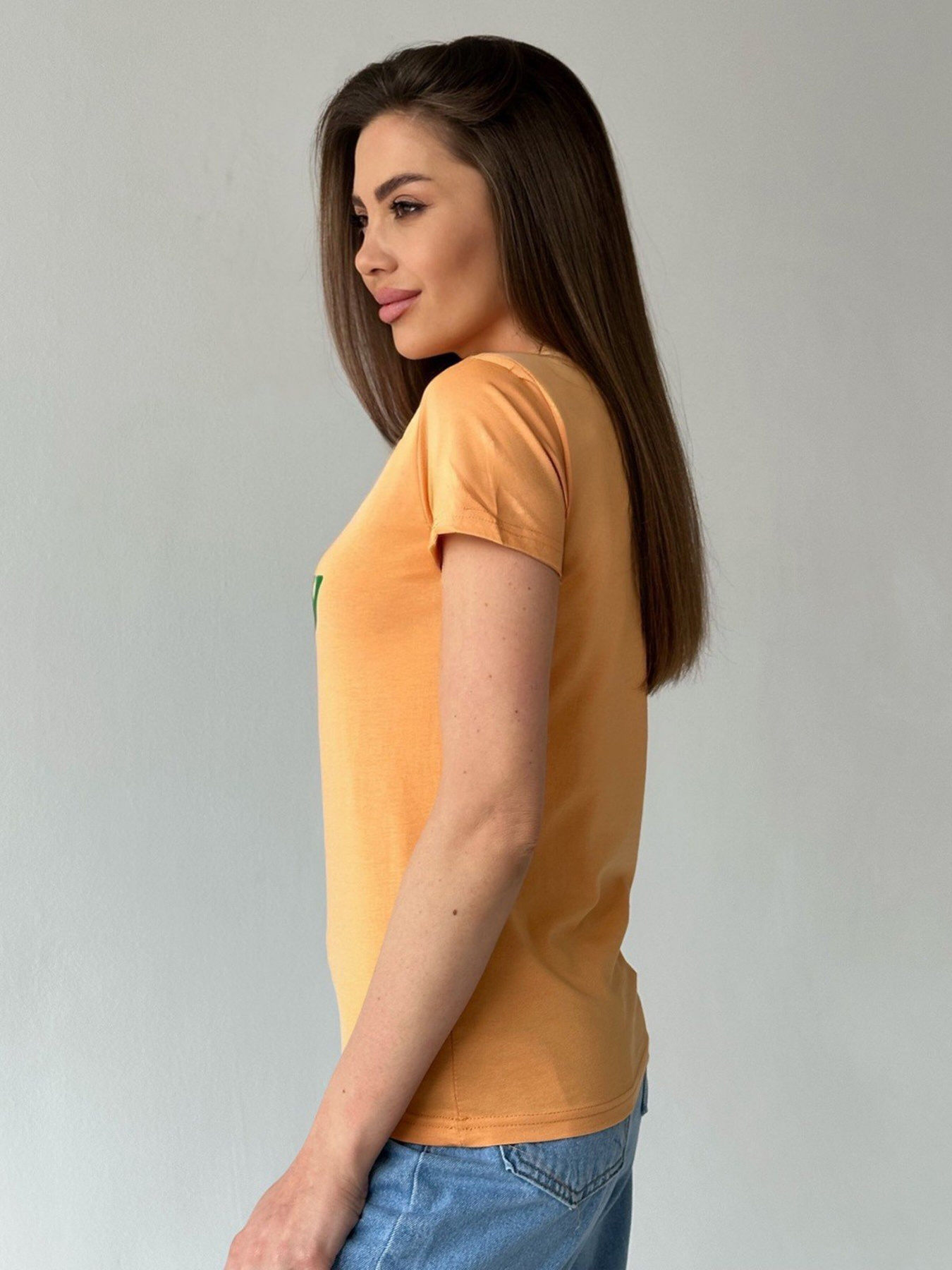 Футболка ISSA Plus модель WN20-452_orange Фото