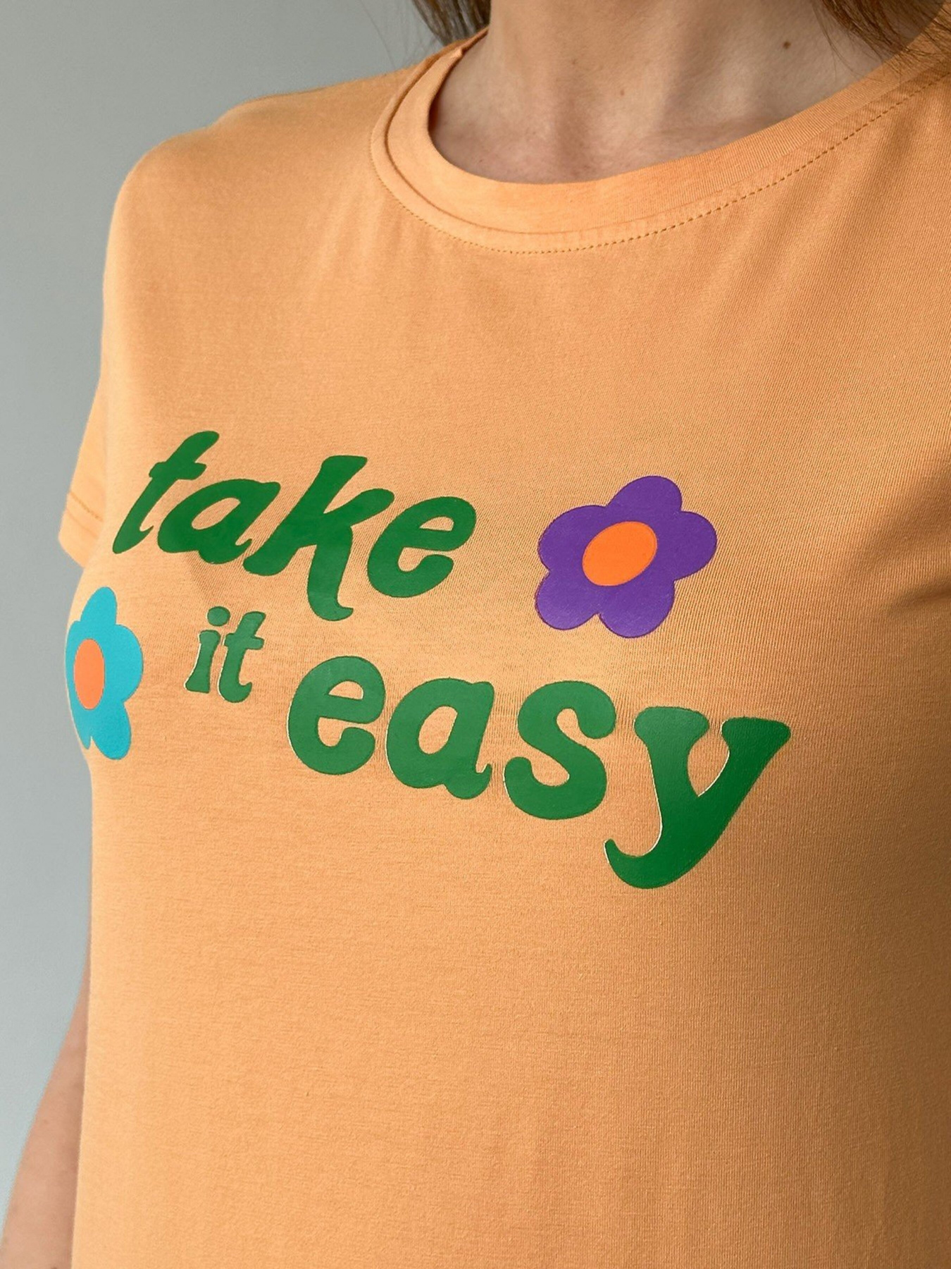 Футболка ISSA Plus модель WN20-452_orange Фото