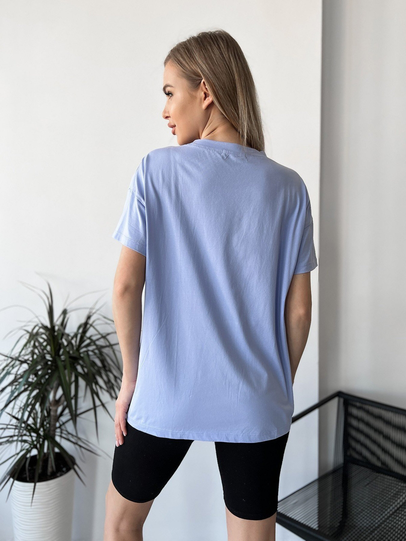 Футболка ISSA Plus модель WN20-454_blue Фото